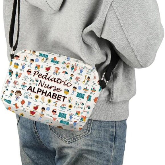 Elegant Crossbody Bag for Nurses - Perfect Gift for Peds & PICU Professionals - Picture 7 of 7